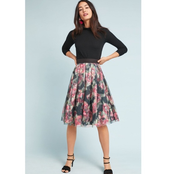 NWT Anthropologie Dancer Tulle Skirt XS by Eri + Ali - Picture 2 of 8